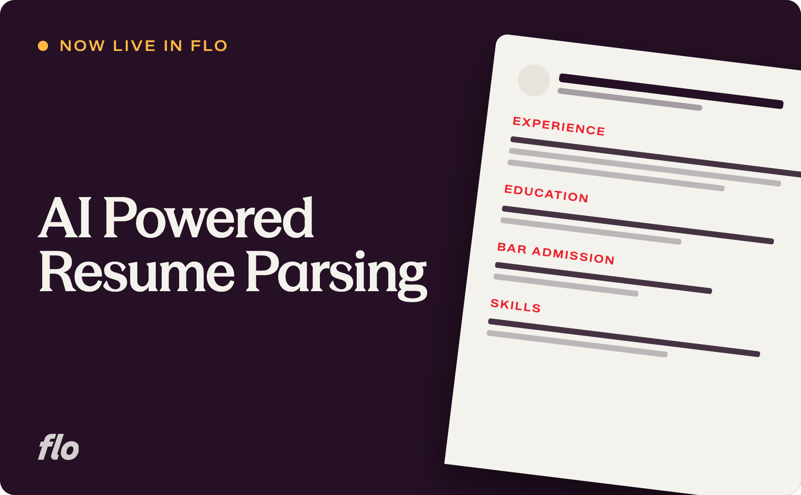 AI Powered Resume Parsing