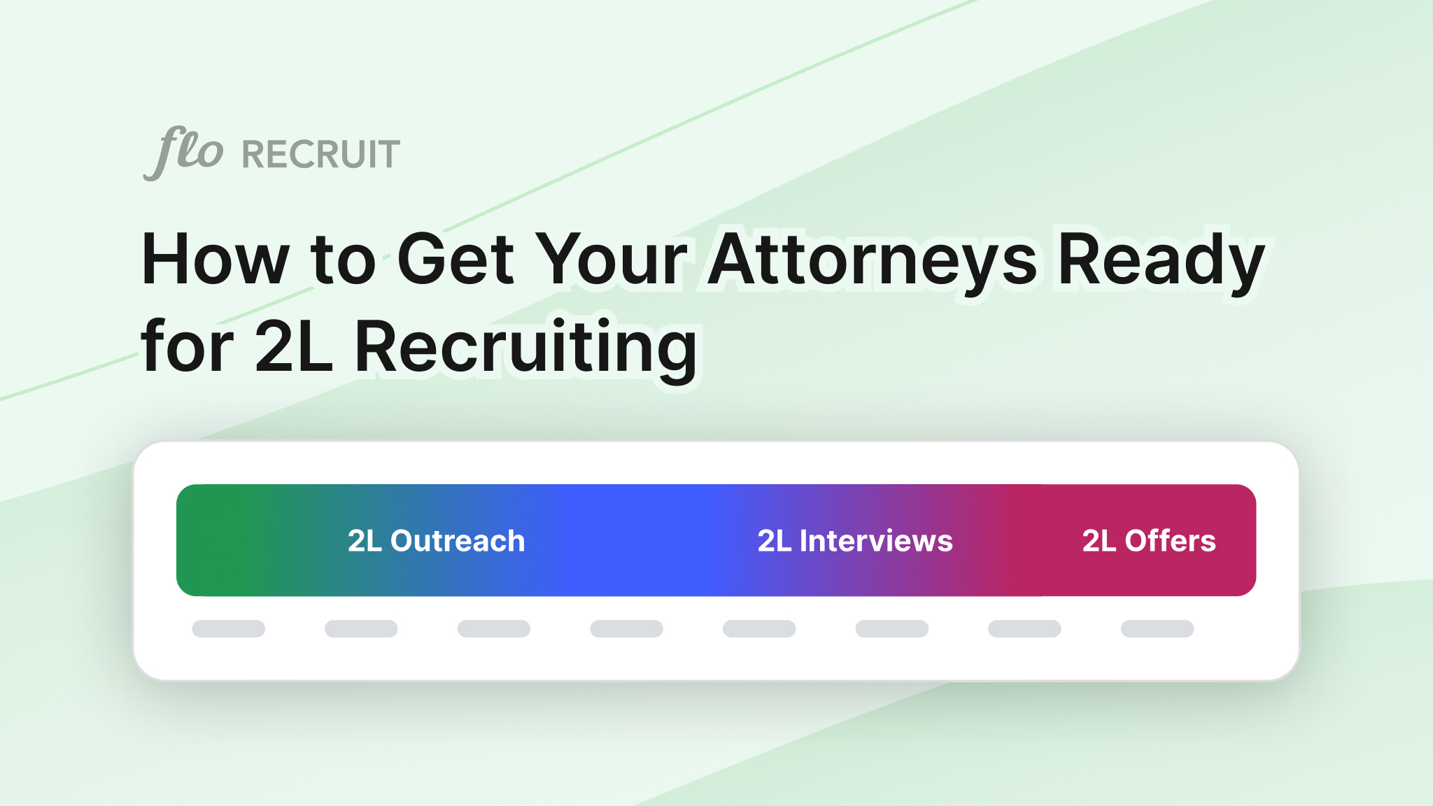 How to Get Your Attorneys Ready for 2L Recruiting